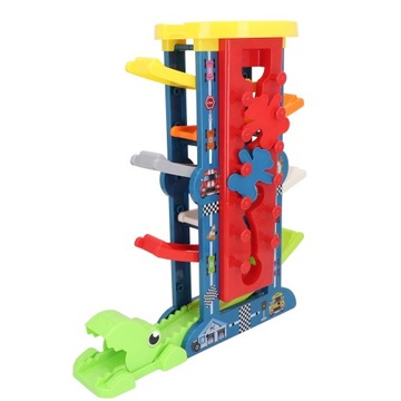 Tor wyścigowy Autko Plastikowe Interaktywne Odpinane DIY Autko z SW