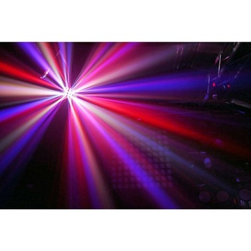 DERBY Butterfly 6x 3W LED RGBAWP PILOT REFLEKTOR