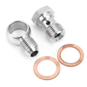 Turbo zestaw śrub banjo prosty 16mm do 6AN