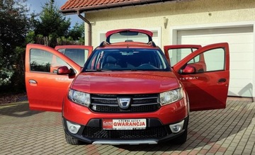 Dacia Sandero II Hatchback 5d TCe  90KM 2015 Dacia Sandero Stepway JAK NOWA Nawigacja Czujniki Parkowania Tempomat Komp, zdjęcie 1