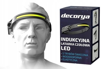 LATARKA CZOŁÓWKA OPSAKA NA GŁOWĘ LED ELASTYCZNA