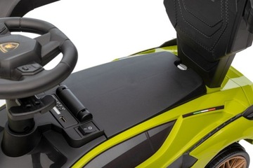 Lamborghini QLS-996T Green Ride-On с коляской