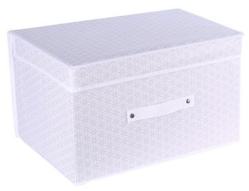 Organizer pojemnik do szafy z pokrywką 70x40x30cm JASNY SZARY