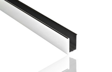 PROFIL DO MONTAŻU SZKŁA CHROM BŁYSZCZĄCY