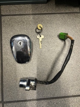 Suzuki Intrumer VS 700 Замок зажигания, крышка заливной горловины, ключ