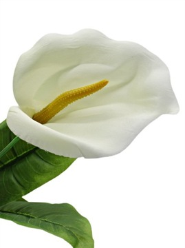 КАЛЛИ БЕЛАЯ КАЛЛА БОЛЬШОЙ БУКЕТ ИСКУССТВЕННЫЕ ЦВЕТЫ КАК ЖИВЫЕ ВЕТКИ ДЛЯ ВАЗЫ