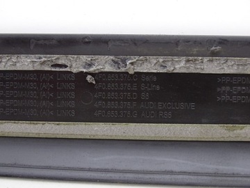 LISTWA PROGOWA LEWY TYŁ AUDI A6 C6 LIFT S-LINE