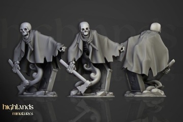 Crypt Ghost 2 - Highlands Miniatures - Druk 3D