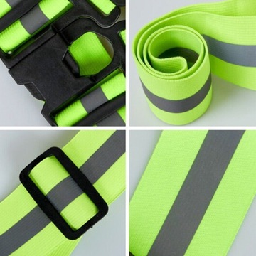 Светоотражающий ремень безопасности Велосипедный мотор Светоотражающий жилет ДОРОЖНЫЙ БЕГ СИЛЬНЫЙ