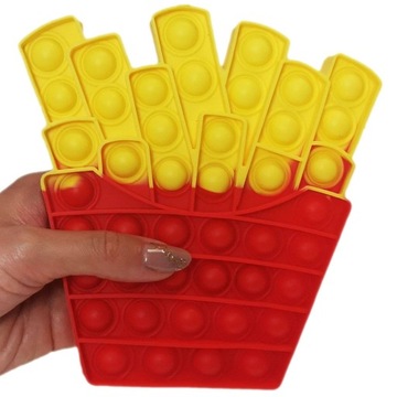 POP IT! ZABAWKA SENSORYCZNA ANTYSTRESOWA FRYTKI