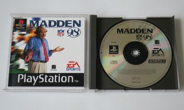 ИГРА ДЛЯ PS1 MADDEN NFL 98 ДЛЯ PLAYSTATION 1 PSX