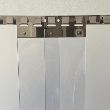 Kurtyna paskowa s: 120cm x h: 200cm, pasy PCV 125x2 mm