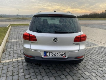Volkswagen Tiguan I SUV 2.0 TDI CR DPF BlueMotion 140KM 2011 Volkswagen Tiguan Zarejestrowany Bogata wersja, zdjęcie 4