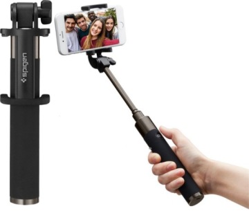 BEZPRZEWODOWY KIJEK SELFIE STICK MONOPOD - SPIGEN