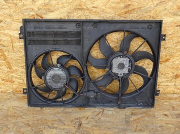 AUDI A3 8P GOLF V 2.0 TDI VENTILÁTOR CHLADIČŮ 1K0959455P 1K0959455DG