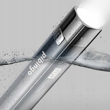 Светодиодный фонарик USB Powerbank 3 режима водонепроницаемый