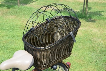 БОЛЬШАЯ Корзина, корзина WICKER BIKE, 3-х цветная стойка