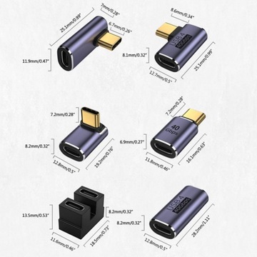USB-адаптеры C U-образный прямоугольный адаптер