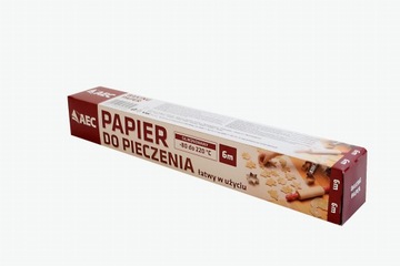 PAPIER DO PIECZENIA ROLKA 6M/29CM W KARTONIKU PAPIER KUCHENNY DO WYPIEKÓW