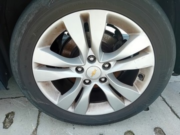 LETNÍ 17'' 5X115 OPEL ASTRA J ZAFIRA C AMPERA CRUZE 225/50/17 CONTINENTAL