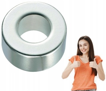 MAGNES NEODYMOWY MAGNESY NEODYMOWE 40-22x10 mm
