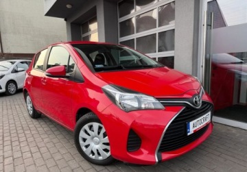 Toyota Yaris III Hatchback 5d Facelifting 1.0 VVT-i 69KM 2016 Toyota Yaris Salon Polska, Serwis ASO, Czujniki park. 1 rej IV 2017r. Gwar, zdjęcie 17