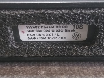 STŘEŠNÍ NOSIČ STŘEŠNÍ VW PASSAT B8 3G9860026Q 3G9860025Q