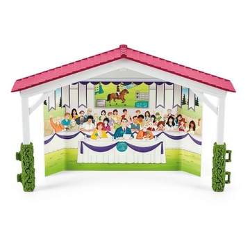 Schleich Competition 42440 Track Tournament Horse Show СТАБИЛЬНЫЕ ЛОШАДИ Скачки