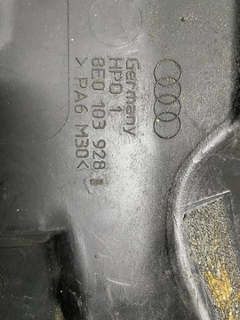 A4 B6 KRYT MOTORU FILTRU VZDUCHU 8E0103928B