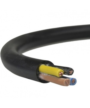 PRZEWÓD KABEL OW 4X2,5mm2 LINKA GUMA PL 1M
