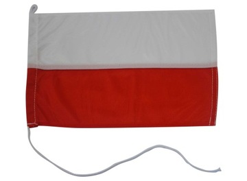 Польский флаг 45x30 см.