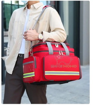 , пустая аптечка большой емкости для хранения медицинских принадлежностей, сумка для спорта