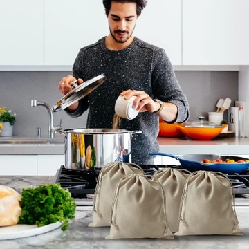 ХЛОПКОВЫЙ ПОДАРОЧНЫЙ СУМОК 10 X 14 см K50