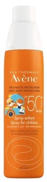 AVENE ЗАЩИТНЫЙ СОЛНЦЕЗАЩИТНЫЙ СПРЕЙ для детей для лица и тела SPF50+ 200 мл