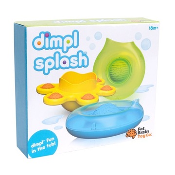 Набор пузырьков для ванны Dimpl Water Splash, 3 шт.
