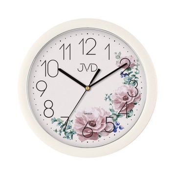 JVD HP612.D8 - 25cm - Zegar ścienny - Biały