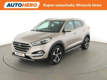 Hyundai Tucson III SUV 1.6 T-GDI 177KM 2018 Hyundai Tucson Premium automat 177KM 4x4 skóra