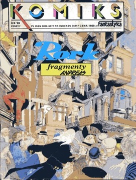 Rork Komiks Fantastyka 3/8/89