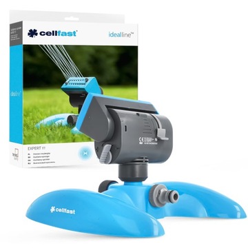 Zraszacz Ogrodowy Oscylacyjny Cellfast 16DYSZ EXPERT IDEAL Regulowany 240m2