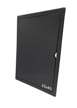 Drzwiczki rewizyjne grafitowe AirRoxy 30x40 cm ABS