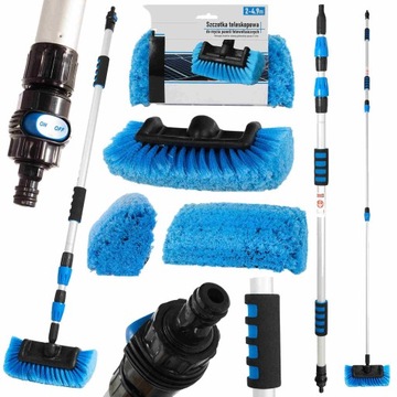 ТЕЛЕСКОПИЧЕСКАЯ ЩЕТКА ДЛЯ МОЙКИ АВТОМОБИЛЯ TIR 95-156см