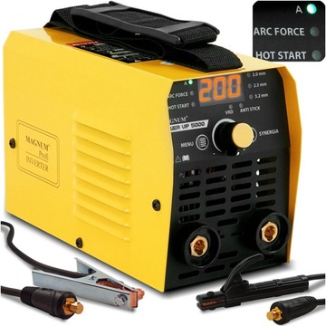 SPAWARKA inwertorowa MAGNUM MMA SYNERGIA 200A 230V VIP 5000 ELEKTRODOWA