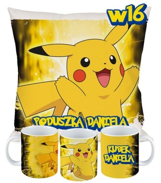 НАБОР ПОДУШЕК POKEMON PIKACHU + ПОДАРОК ​​НА ИМЕНИ РАЗЛИЧНЫЕ ДИЗАЙНЫ