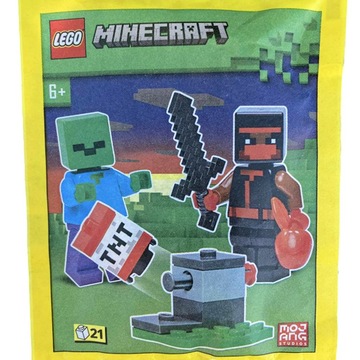 LEGO Minecraft 662304 Ninja, Zombie, Dynamit