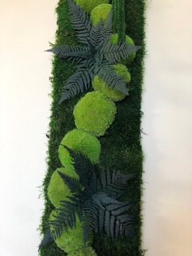 ПАНЕЛЬ ИЗ МХА И СТАБИЛИЗИРОВАННЫХ РАСТЕНИЙ Natural