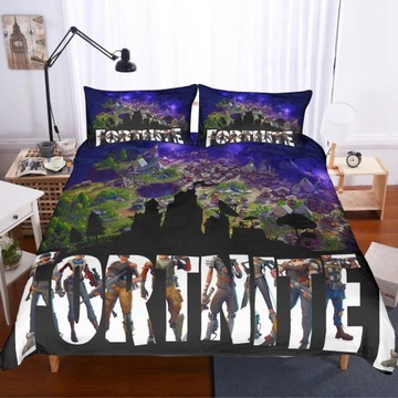 КОМПЛЕКТ ПОСТЕЛЬНОГО ПРИНАДЛЕЖНОСТИ FORTNITE 140X200 16 УЗОРОВ