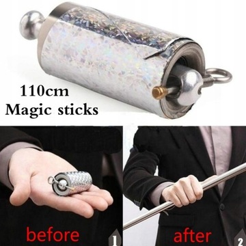 Złoty styl jeden 110cm Pocket Staff Portable Marti