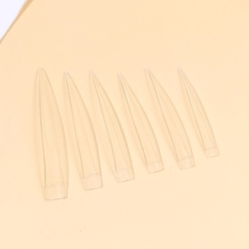 ZESTAW DO MANICURE FRANCUSKIEGO PEŁNE POKRYCIE SZTUCZNYCH PAZNOKCI AKRYLOWYCH