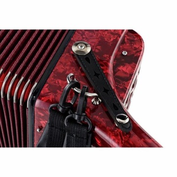 Startone Kids Accordion Red MKII Клавишный аккордеон детский + чехол