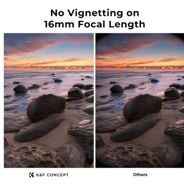 K&F Concept Basic Fader NDX Регулируемый серый фильтр ND2 - ND400 - 77 мм